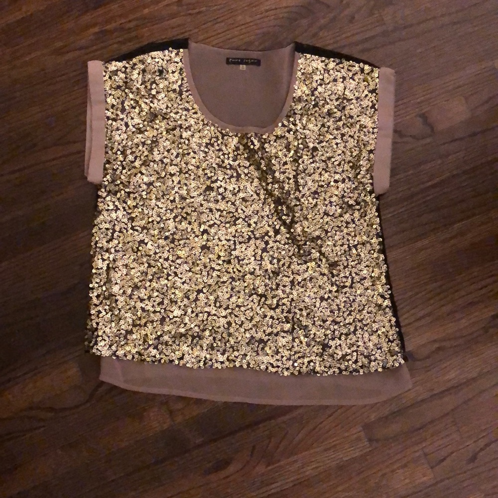 Sequin top